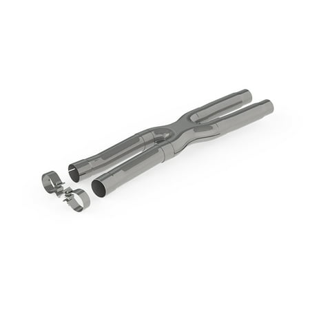 MBRP Exhaust S7213409 Installer Series Resonator Delete X Pipe; 2.5 in.; Aluminized;