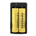 thumbnail image 4 of 16 baterías recargables de larga duración 9800 mAh con cargador enchufe estadounidense (100-240 V), 4 of 8