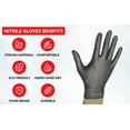 thumbnail image 4 of Infinite Black nitrile gloves, 4 of 7