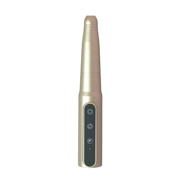Minnieouse Home Salon Spa Nail Grinder Toenail Pulido eléctrico portátil Herramienta de lijado Lijadora de velocidad rápida Eliminación de gel Juegos de manicura Oro