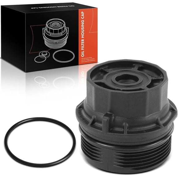 A-Premium Oil Filter Housing Cover Cap Compatible with Pontiac Vibe Lexus CT200h ES300 ES330 Scion iM xD Toyota Corolla Matrix Prius L4 1.8L Fits select: 2011-2013 TOYOTA COROLLA BASE/S/LE