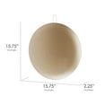 thumbnail image 3 of American Art Decor Distressed Elvis Presley Silhouette Signature Dome Metal Sign - 15.5", 3 of 6