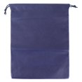 thumbnail image 3 of Bolsa organizadora con cordón para almacenamiento de zapatos de tela no tejida, portátil, a prueba de polvo, 3 uds., color azul purpúreo (bolsa de zapatos no tejida, M, con impresión), 3 of 8