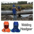 thumbnail image 5 of Welder Cap Leather Welding Lens Mask Helmet For Welding Washable Breathable Welding Helmet Solar Welding Mask ,Great Choice, 5 of 7