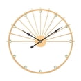 thumbnail image 2 of Reloj Colgante de Pared, Reloj de Pared de Metal, Adorno, Reloj Silencioso de Moda, Reloj Artístico de Pared para Sala de Estar, Comedor, Decoración D Oro Macarena Reloj de pared, 2 of 8