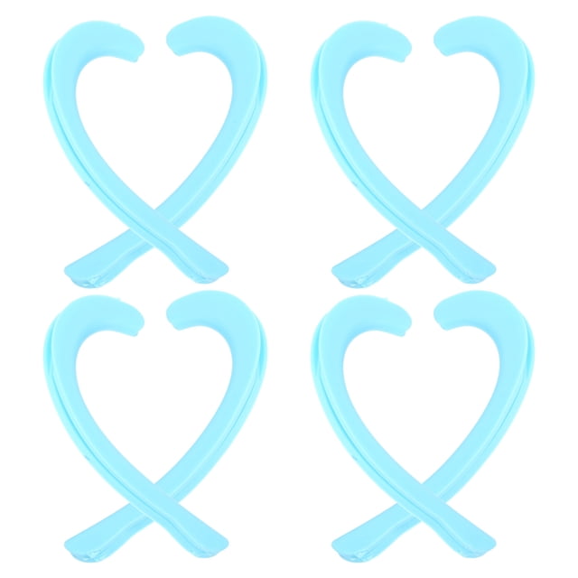 4Pairs of Mask Band Extension Hook Simple Mask Ropes Hooks Convenient Mask Accessories for Outside Daily Use(Blue)