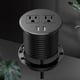 thumbnail image 4 of Tabla Mesa Emprendida Desk Power Strip 2 USB/1 USB + PD 18W Tipo C Puertos, 4 of 9