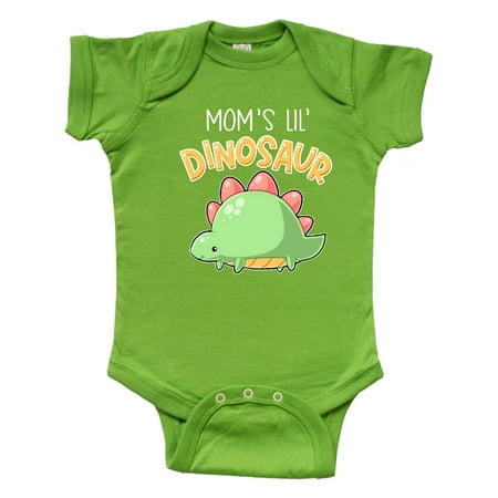 

Inktastic Mom s Lil Dinosaur with Cute Stegosaurus Gift Baby Boy or Baby Girl Bodysuit