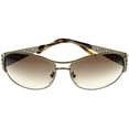 thumbnail image 3 of Escada Sunglasses Womens SES682S RO9K Brushed Copper Aviator Size: Lens/ Bridge/ Temple: 60-14-135, 3 of 4