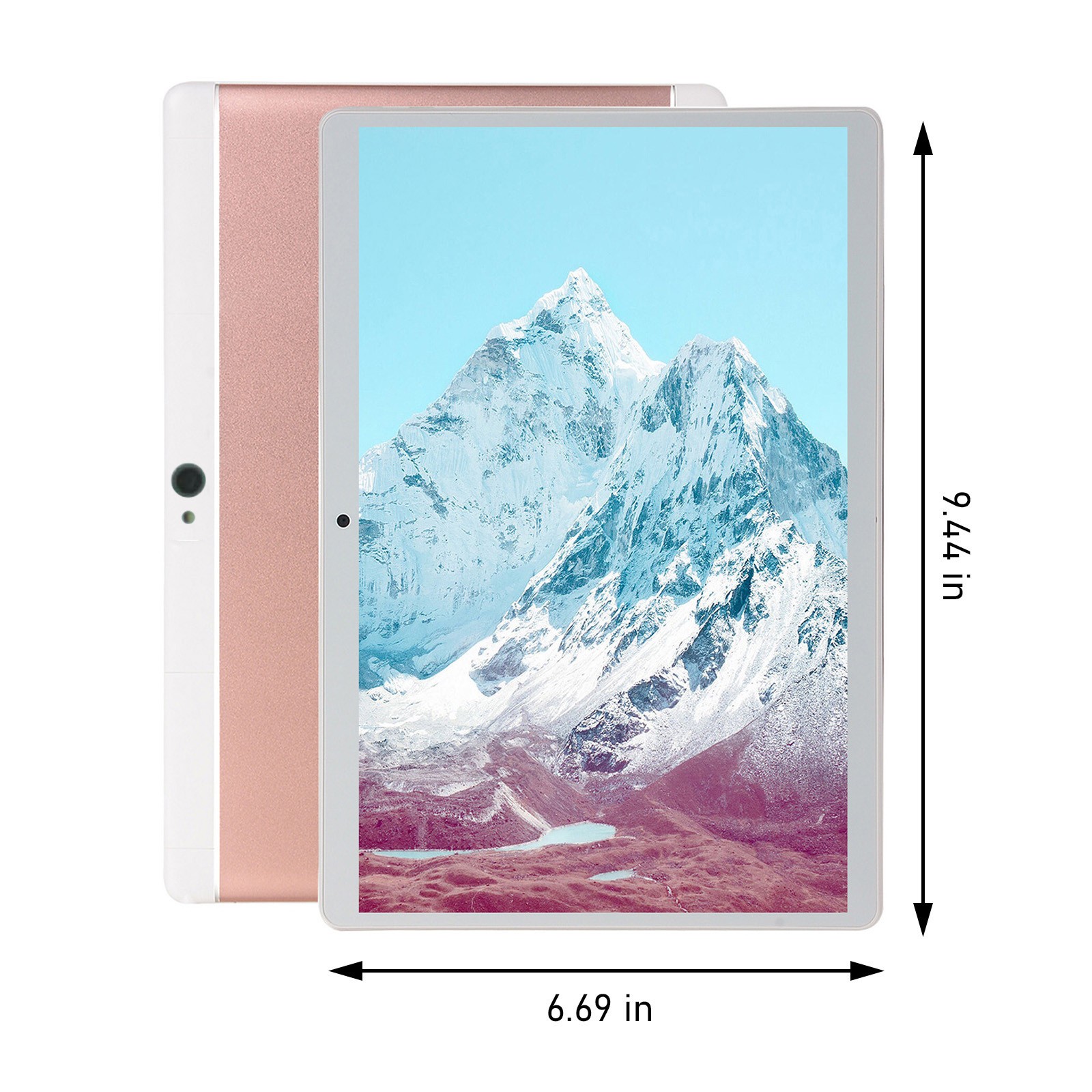 10.1-inch Android Tablet, Octa-Core Processor, 1GB RAM, 16GB Storage, WiFi, Bluetooth, GPS, 0.3MP Front & 2MP Rear Camera