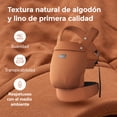 thumbnail image 3 of Momcozy Cangurera Ergonómico, Portabebés De Algodón Y Lino Natural, Mochila Para Bebé BC001, 3 of 7