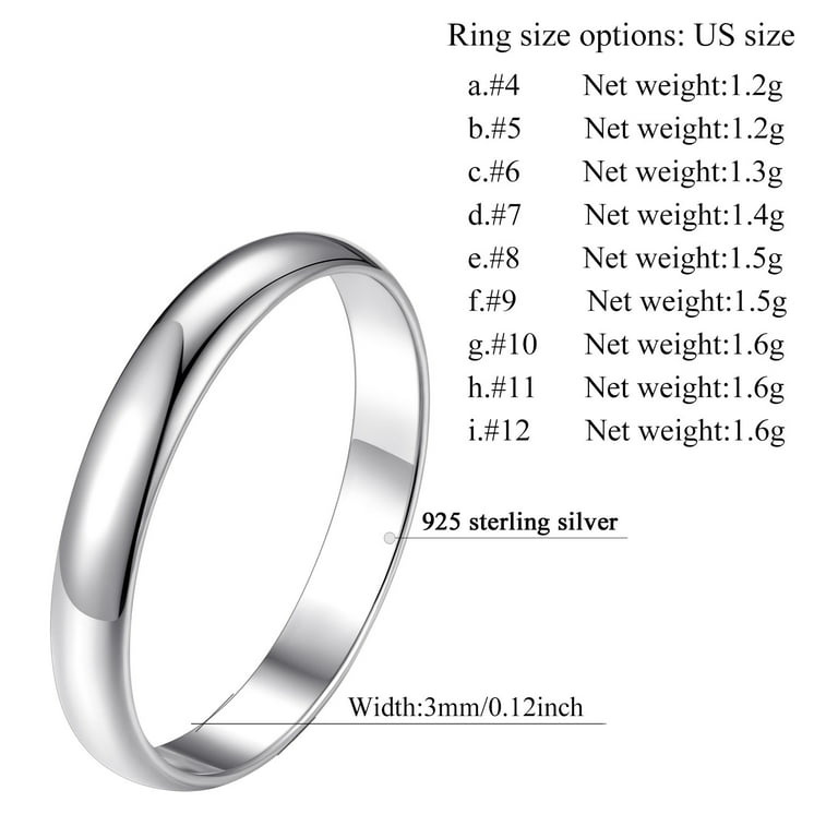 Mens silver rings clearance walmart