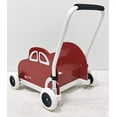 thumbnail image 5 of Englacha Voiture Musicale pour Tout-Petit, Voiture Pousse-Pousse pour Bébé avec Fonction Musicale Intégrée et Roues à Réduction de Vitesse, Rouge/blanc, 5 of 5