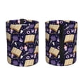 thumbnail image 2 of Kdxio Lavender Flowers Car Trash Can Garbage Car Accessories Trash Can Car Waste Bin for for Driver and Passenger Any Vehicle, 2 of 7