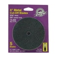 thumbnail image 1 of Cuchilla de corte de metal Gator de 4 pulgadas D, óxido de aluminio, 5 unidades, 1 of 1