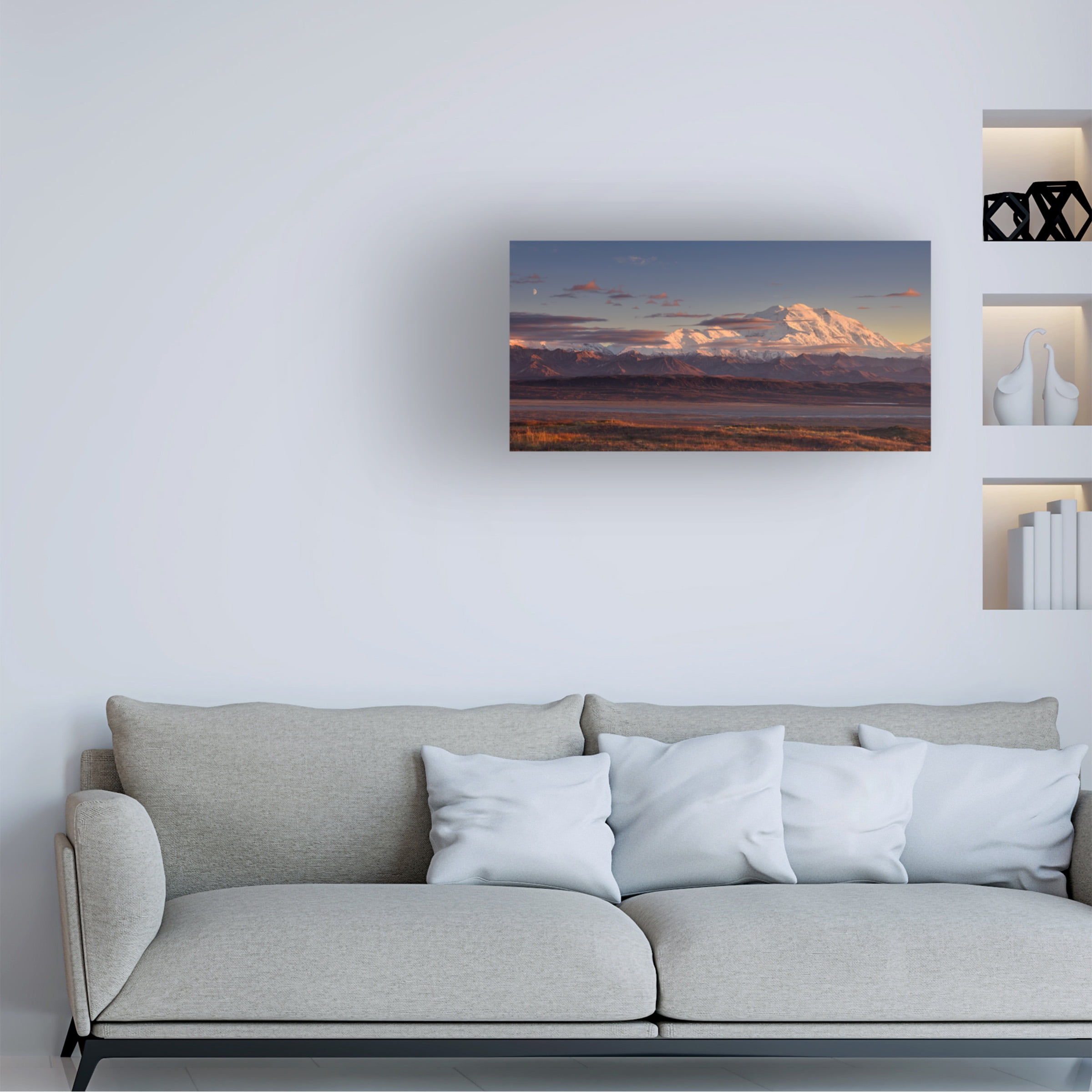 Roberto Marchegiani 'Mount Mckinley - Denali National Park' Canvas Art