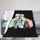 thumbnail image 2 of Manta de franela con estampado de Assassination Classroom, elegante funda para una siesta, edredón de invierno para las cuatro estaciones, antimicrobiano, con control de olores, ligero y, 2 of 5