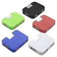 thumbnail image 2 of Factory sales usb2.0hub splitter one to four hub folding square 4-port expander multi-interface expander, 2 of 2
