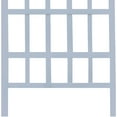 thumbnail image 4 of 35 x 75 Inch Indoor Outdoor Garden Trellis Plant Support for Vines and Climbing Plants, Flowers, and Vegetables, White, 4 of 5