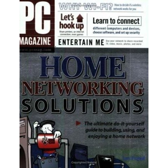 Pre-Owned PC Magazine Home Networking Solutions (Paperback) 0471747548 9780471747543
