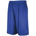 thumbnail image 1 of Russell Athletic 9 Dri-Power Tricot Mesh Shorts, L, Royal, 1 of 4