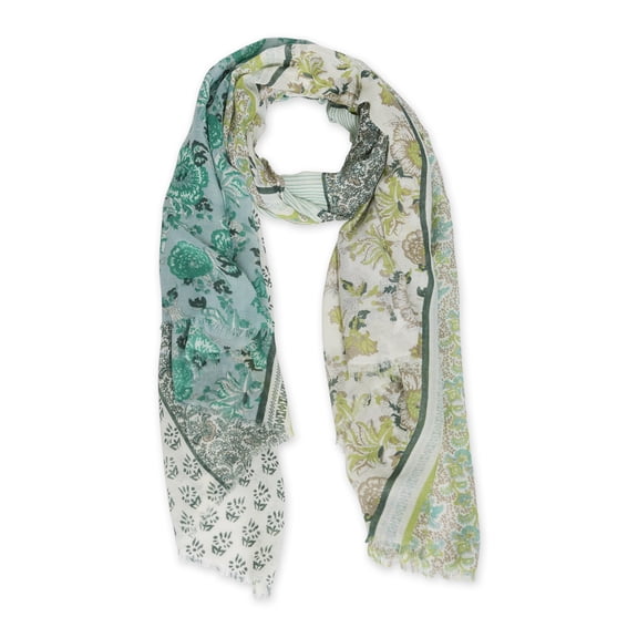 Hadley Wren Insect Shield® Boho Floral Scarf, Repels Mosquitoes & Ticks