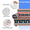 thumbnail image 6 of XYZCANDO Christmas Theme Stretch Armchair Sofa Slipcover for 1 Cushion Couch,1-Piece Couch Sofa Cover Furniture Protection Soft with Elastic Bottom for Kids, Pets, 6 of 6
