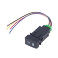 thumbnail image 1 of Fog Lamp Switch, 5 Pin Fog Light Switch   ABS 100000 Times Electrical Life Heat Resistant Corrosion Resistance  For Controlling, 1 of 8