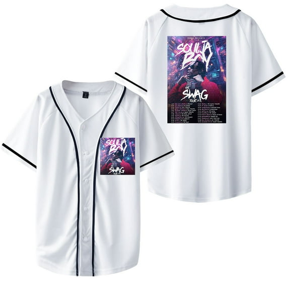 Soulja Boy The Swag Tour 2025 Merch Jackets Unisex Fashion Casual Short Sleeve Clothing
