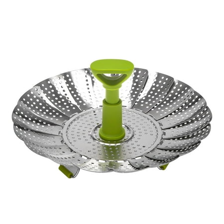 

Insert Versatile Folding Steamer Vegetable Basket Stainless Steel Steamer Basket