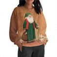 thumbnail image 4 of YUGYXL Womens Christmas Sweatshirts Loose Fit Christmas Patterns Long Sleeve Pullover Casual Holiday Merry Xmas Sweatshirt G Multicolor S, 4 of 9