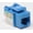 Blue, variant on RiteAV CAT6 Keystone Jack Pink Punchdown (110 Type)