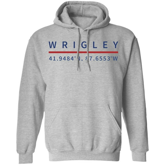 Wrigley Field Coordinates Hoodie