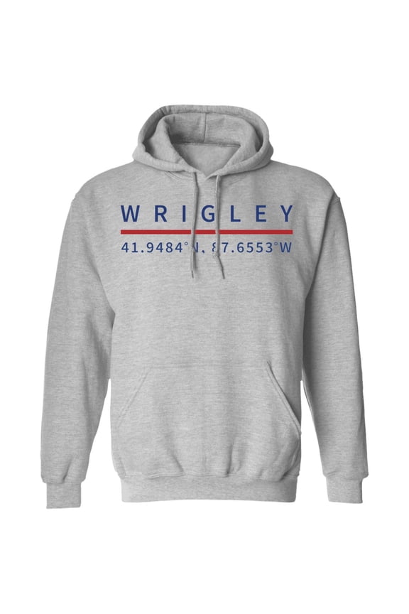 Wrigley Field Coordinates Hoodie