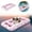 Pink pro, variant on WEIOUKC Pet Soft Dog Float Raft,Inflatable Dog Swimming Float,Inflatable Pet Pool Float with Mesh Bed & Leash Hook, Summer Water Lounger for Cats & Dogs