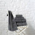thumbnail image 5 of LUCIA MINELLI Towels Beyond - Luxury 6 Piece Turkish Cotton Towel Set - Highly Absorbent & Durable for Home & Spa Grey, 5 of 5