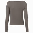 thumbnail image 5 of Towmus Long Sleeve Undershirt for Women Women's Regular-Fit Long-Sleeve Crew neck T-Shirt Basic Tops, 5 of 6
