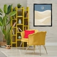 thumbnail image 3 of Stupell Industries Crescent Moon over Dunes Landscape & Nature Painting Black Floater Framed Canvas Art Print Wall Art, 25 x 31, 3 of 10