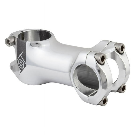 Origin8 Pro Fit Stem Bar 25.4mm 70mm  /-6 Deg Silver Aluminum Road / Mountain