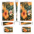 thumbnail image 3 of Hawaiian Hibiscus Garden Orange Flowers PS5/PS5 Pro/PS5 Slim Digital Disc Skin Sticker For Console And Controller Skins, 3 of 7
