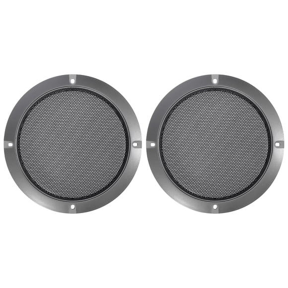 Unique Bargains 2pcs 5'' Vehicle Audio Speaker Cover Mesh Subwoofer Horn Guard Decorative Circle Grille Protector Blue