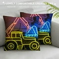 thumbnail image 3 of Neon Sign Construction Excavator Vehicles LED Neon Light USB Powered Acrylic Wall Decor for Kids Bedroom Boys Room Playroom, 3 of 5