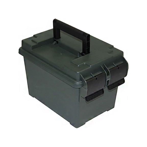 MTM Ammo Can, 500 Round Capacity, 45 ACP, Rugged Polypropylene Army Green