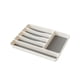 thumbnail image 4 of Bandeja DE Organización HappyWare para Cubiertos 6 Compartimentos Blanco, 4 of 4