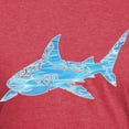 thumbnail image 3 of CafePress - Great White Shark Grey Men's Deluxe T Shirt - Mens Tri-blend T-Shirt, 3 of 4