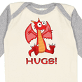 thumbnail image 4 of Inktastic Dragon Hugs Boys or Girls Long Sleeve Baby Bodysuit, 4 of 5