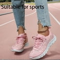 thumbnail image 4 of Women's Orthopedic Mesh Sneakers, Lace Print Breathable Arch Support Shoes, 4 of 7