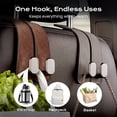 thumbnail image 5 of Car Seat Back Storage Hook, 2026 New Car Hanger Hook, Multifunctional Car Bag Hooks for Organizer, Upgraded Car Interior Accessories for Family Use, 5 of 7