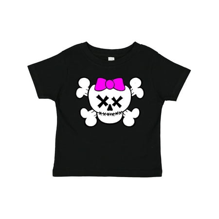 

Inktastic Skull with X Eyes Gift Toddler Toddler Girl T-Shirt