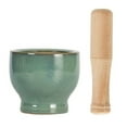 thumbnail image 1 of Mortar and Pestle Set Home Ceramic Garlic Pounding Bowl Kitchen Tools, 1 of 6